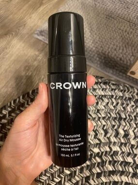 Crown Texturizing Air Dry Mousse - Black